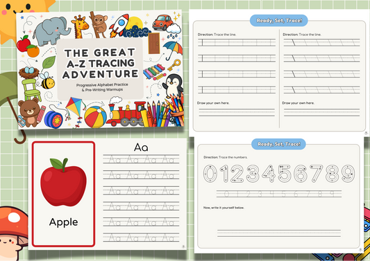The Great A-Z Tracing Adventure