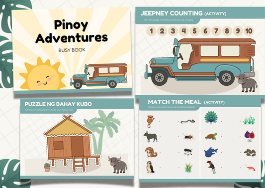 Pinoy Adventures: Interactive Busy Book
